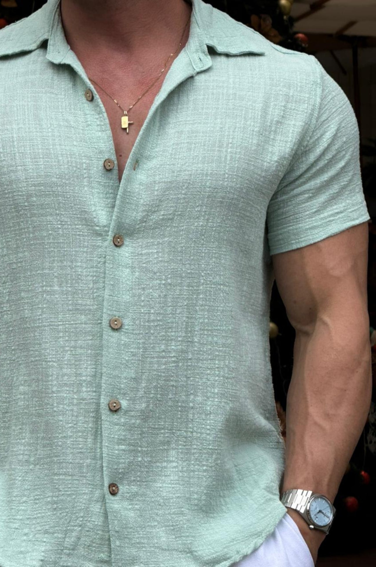 Camisa Rústica Manga Curta - Up