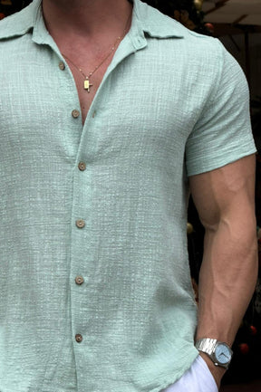 Camisa Rústica Manga Curta - Up