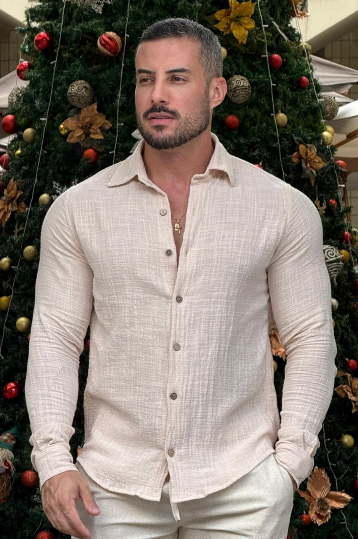 Camisa Rústica Manga Longa - Up