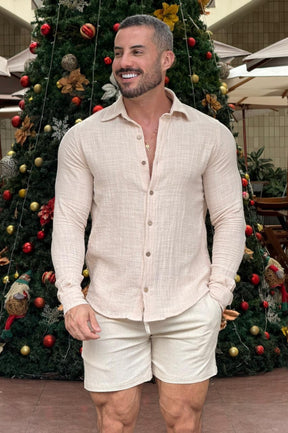 Camisa Rústica Manga Longa - Up