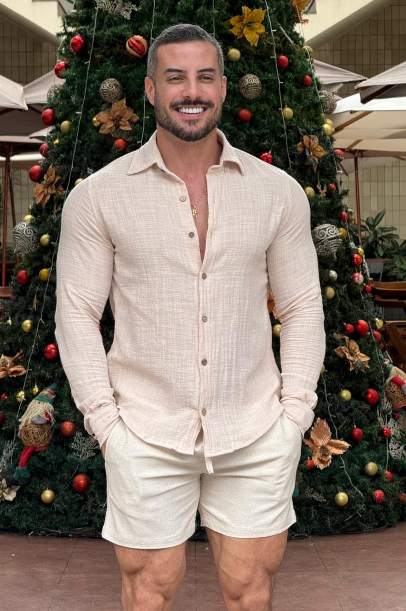 Camisa Rústica Manga Longa - Up