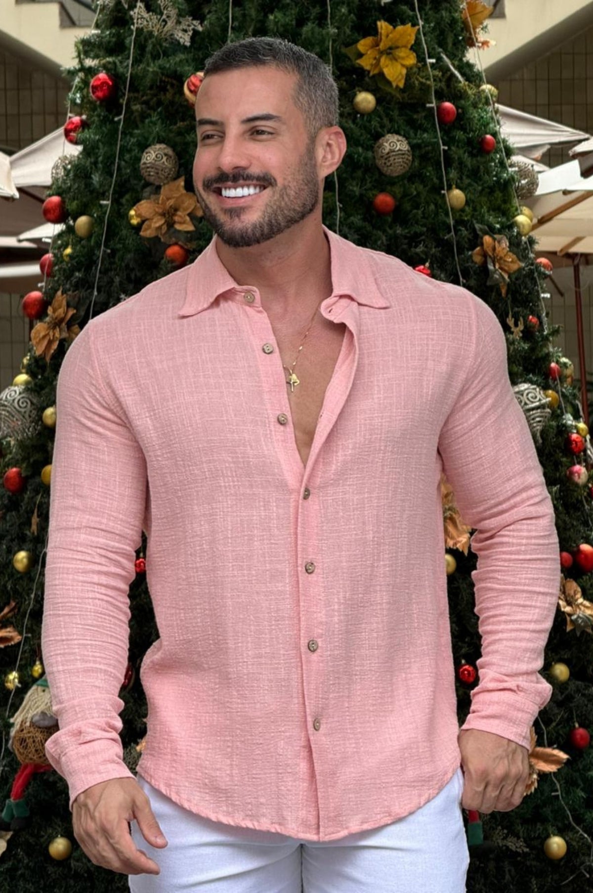 Camisa Rústica Manga Longa - Up