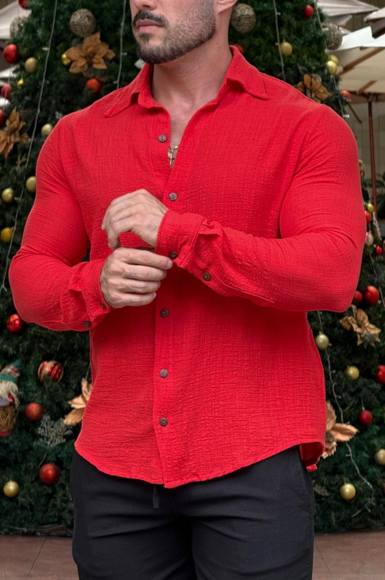 Camisa Rústica Manga Longa - Up