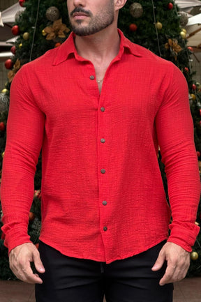 Camisa Rústica Manga Longa - Up