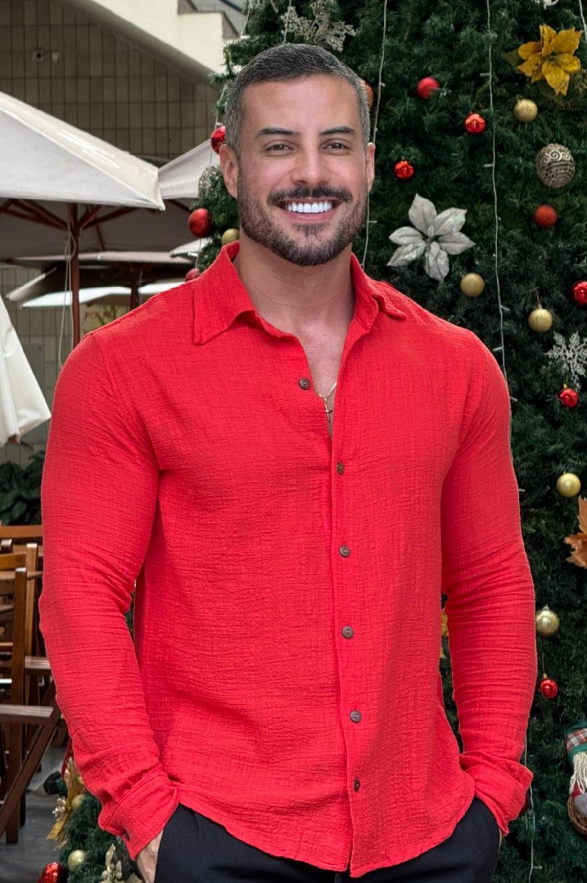 Camisa Rústica Manga Longa - Up