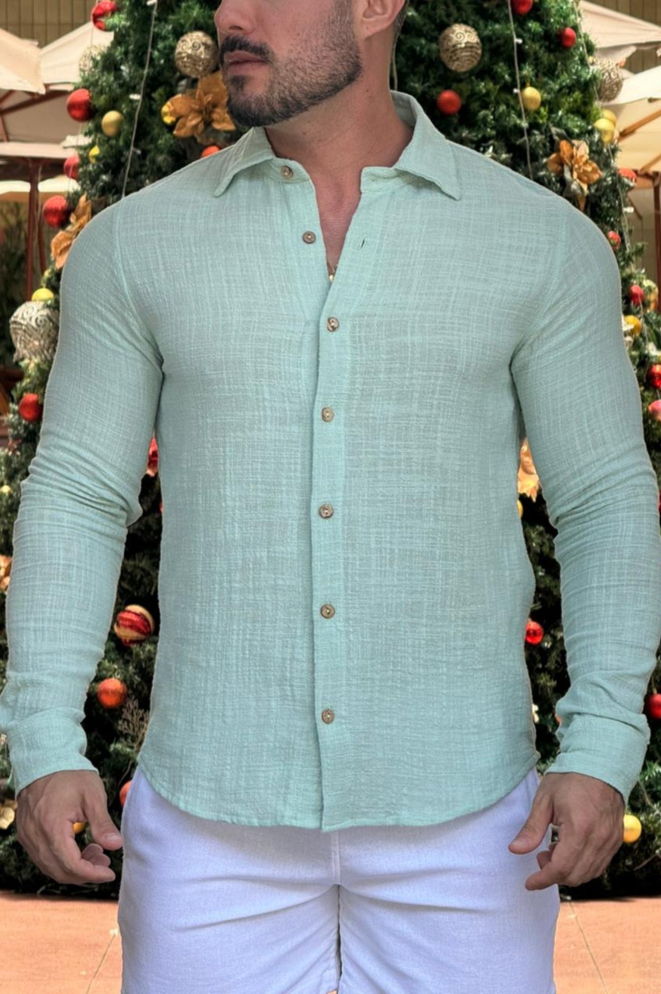 Camisa Rústica Manga Longa - Up