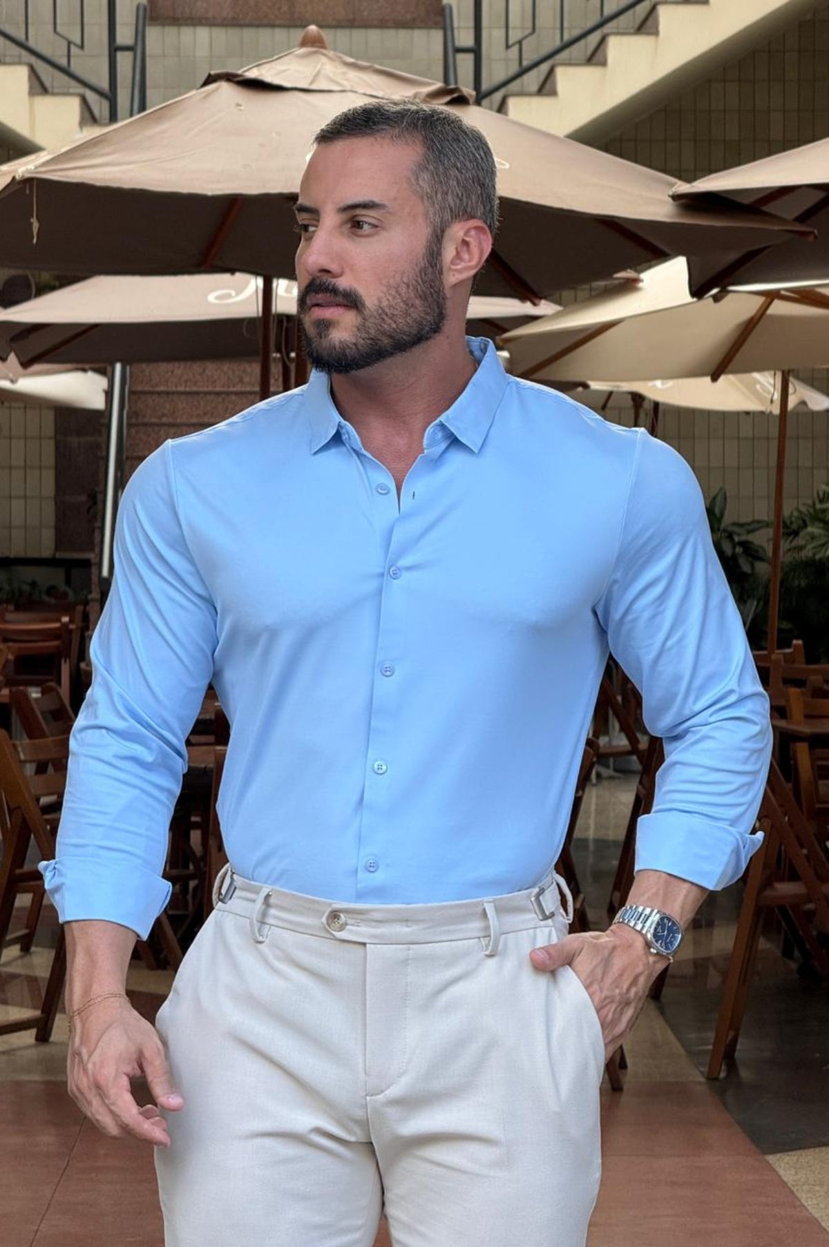 Camisa Social Tecnológica - Up