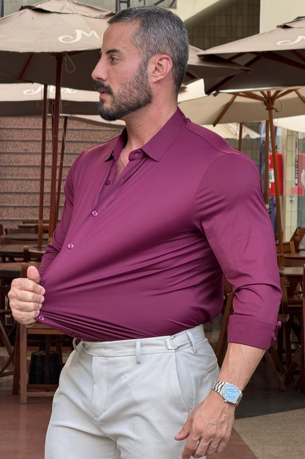 Camisa Social Tecnológica - Up