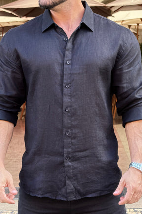 Camisa Linho Mar - Up