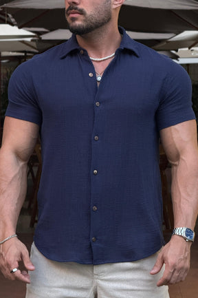 Camisa Rústica Manga Curta - Up