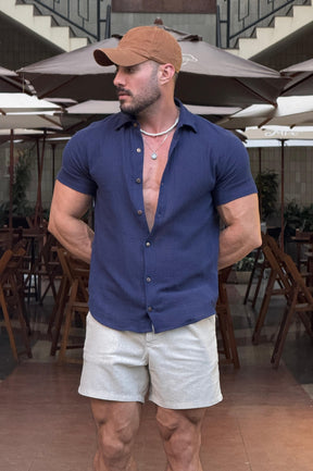 Camisa Rústica Manga Curta - Up