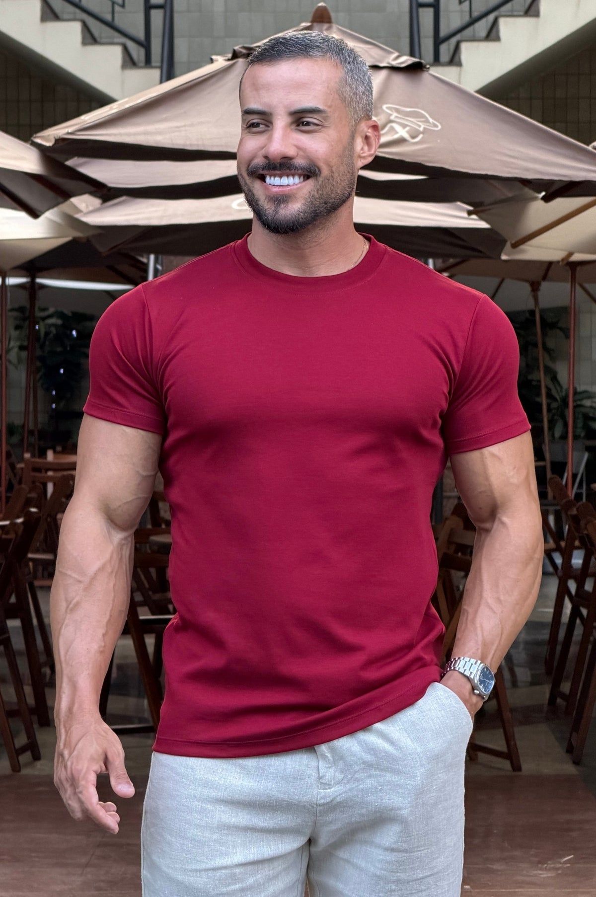 Camiseta Algodão Pima - Up