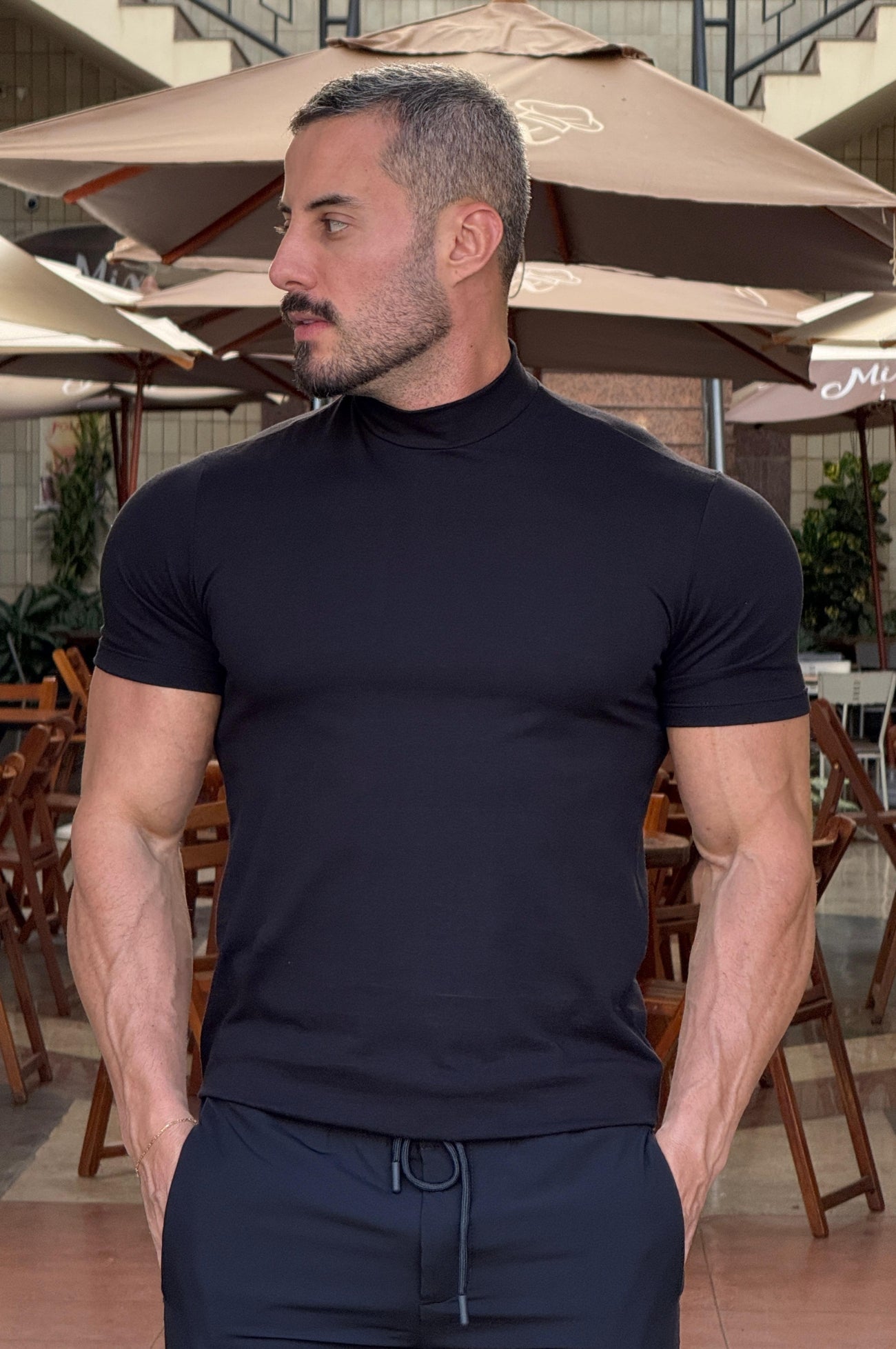 Camiseta Gola Média - Up