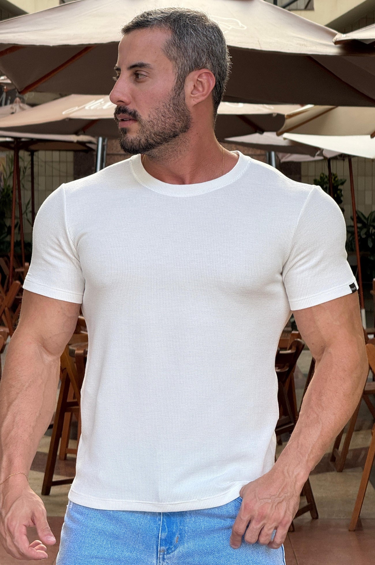 Camiseta Wave Slim Fit - Up