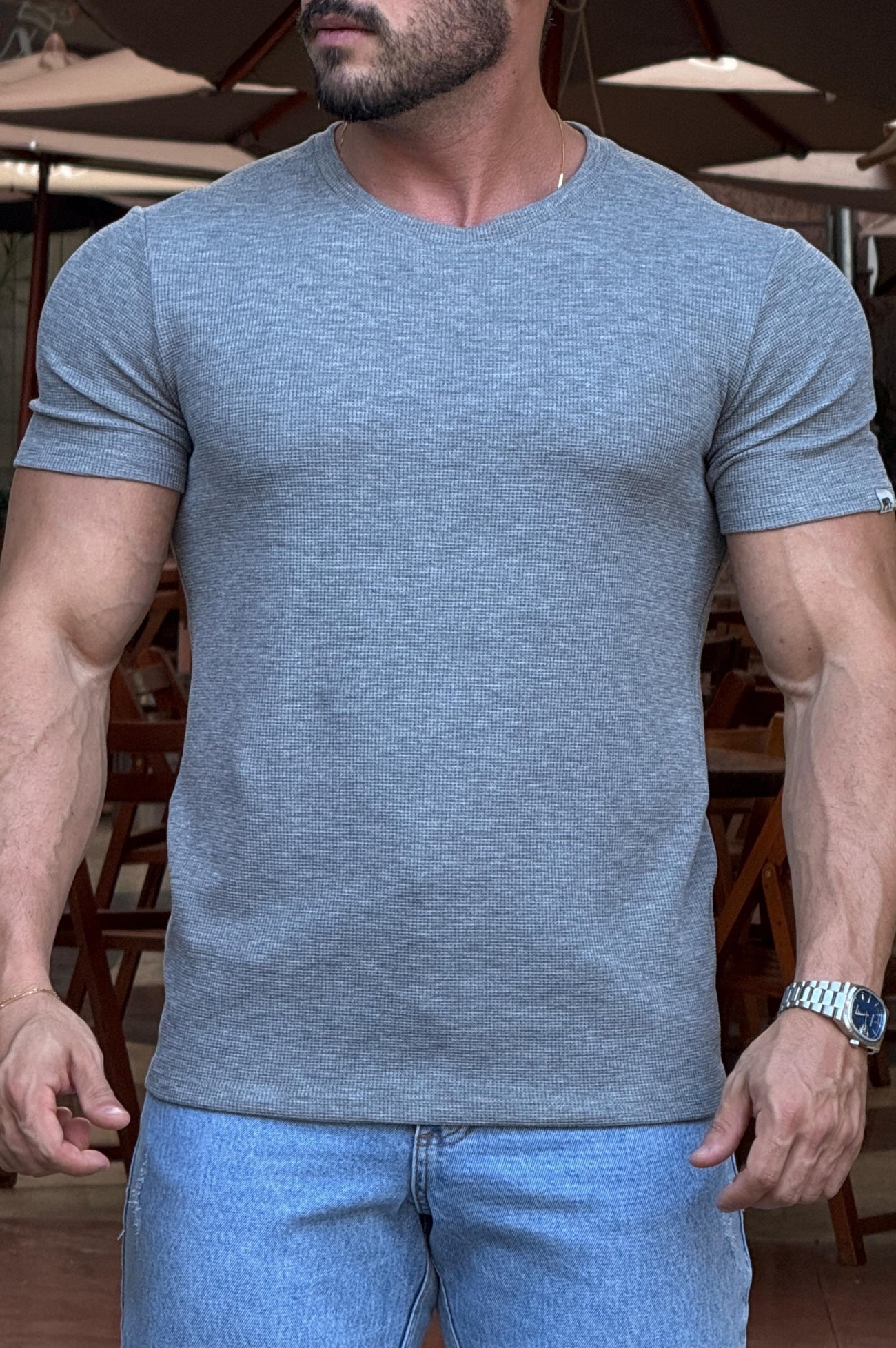 Camiseta Wave Slim Fit - Up