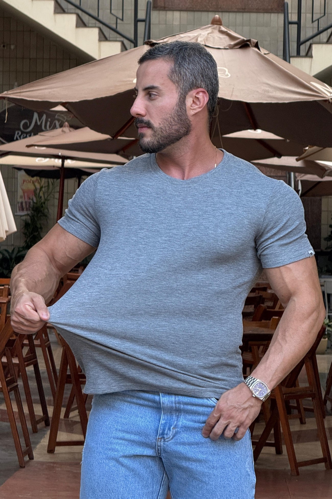 Camiseta Wave Slim Fit - Up