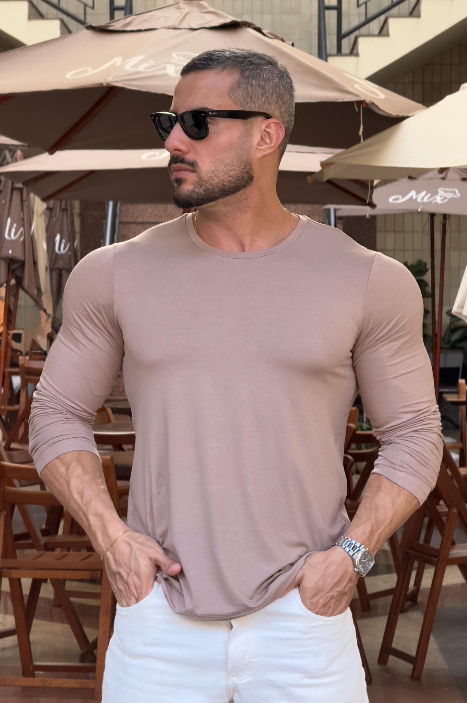 Camiseta Essential Manga Longa - Up