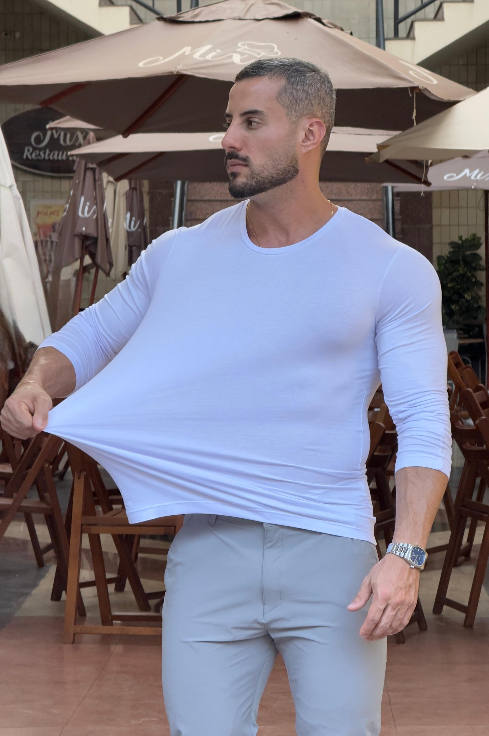 Camiseta Essential Manga Longa - Up