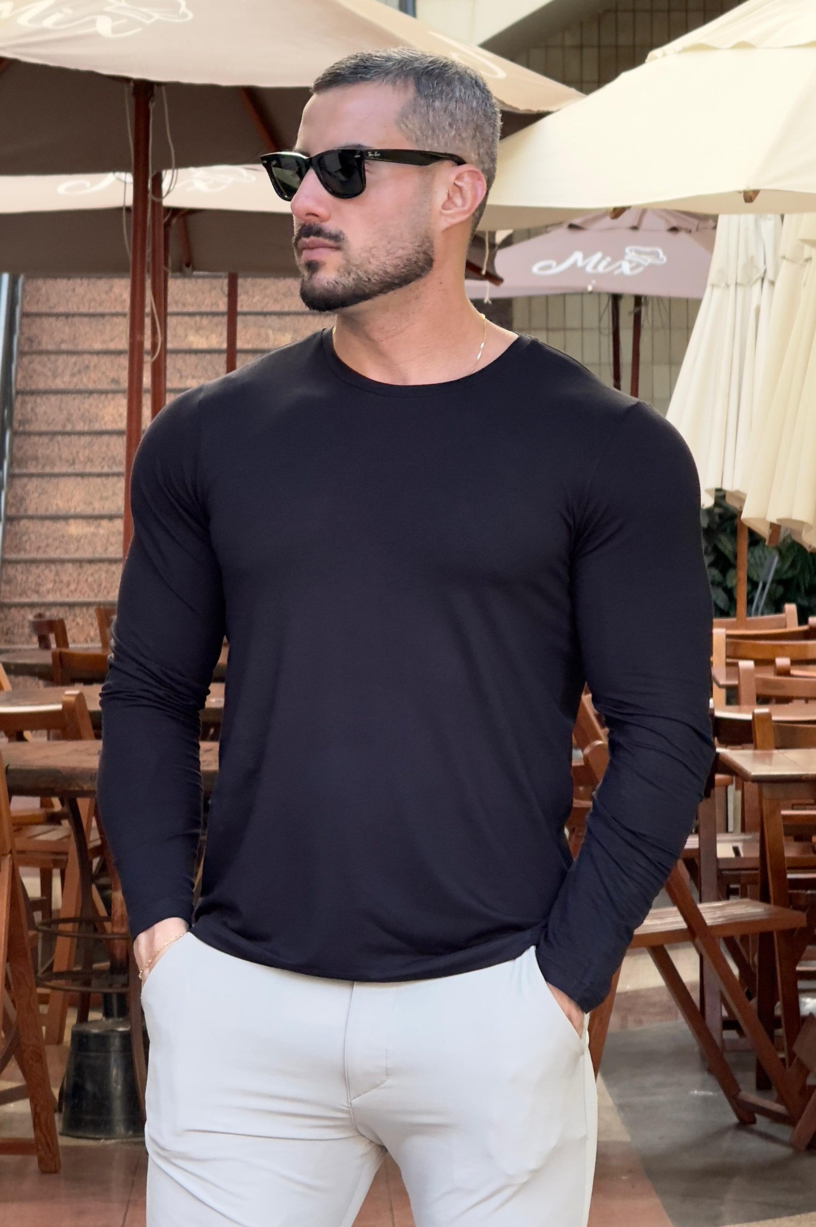 Camiseta Essential Manga Longa - Up