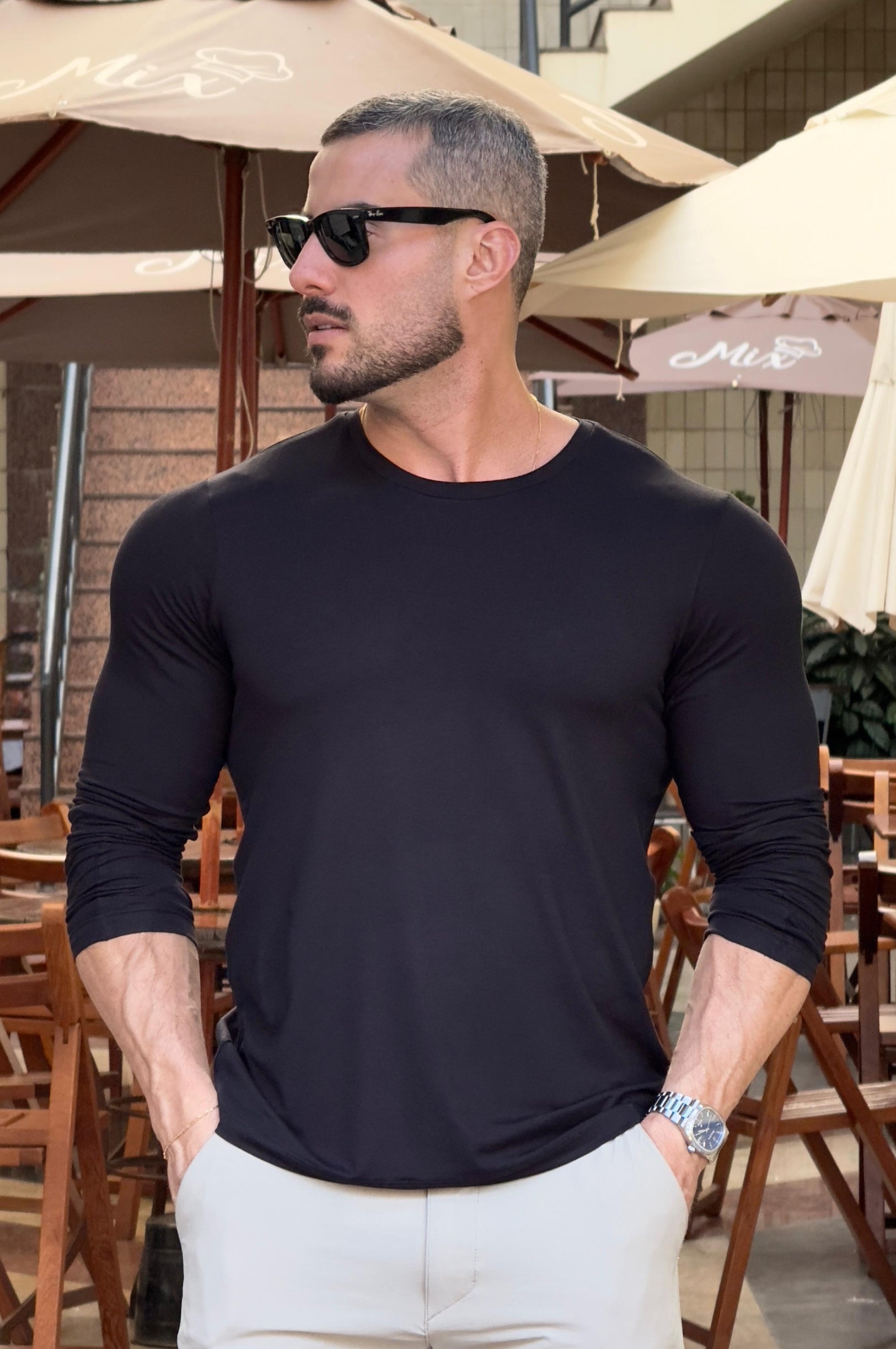 Camiseta Essential Manga Longa - Up