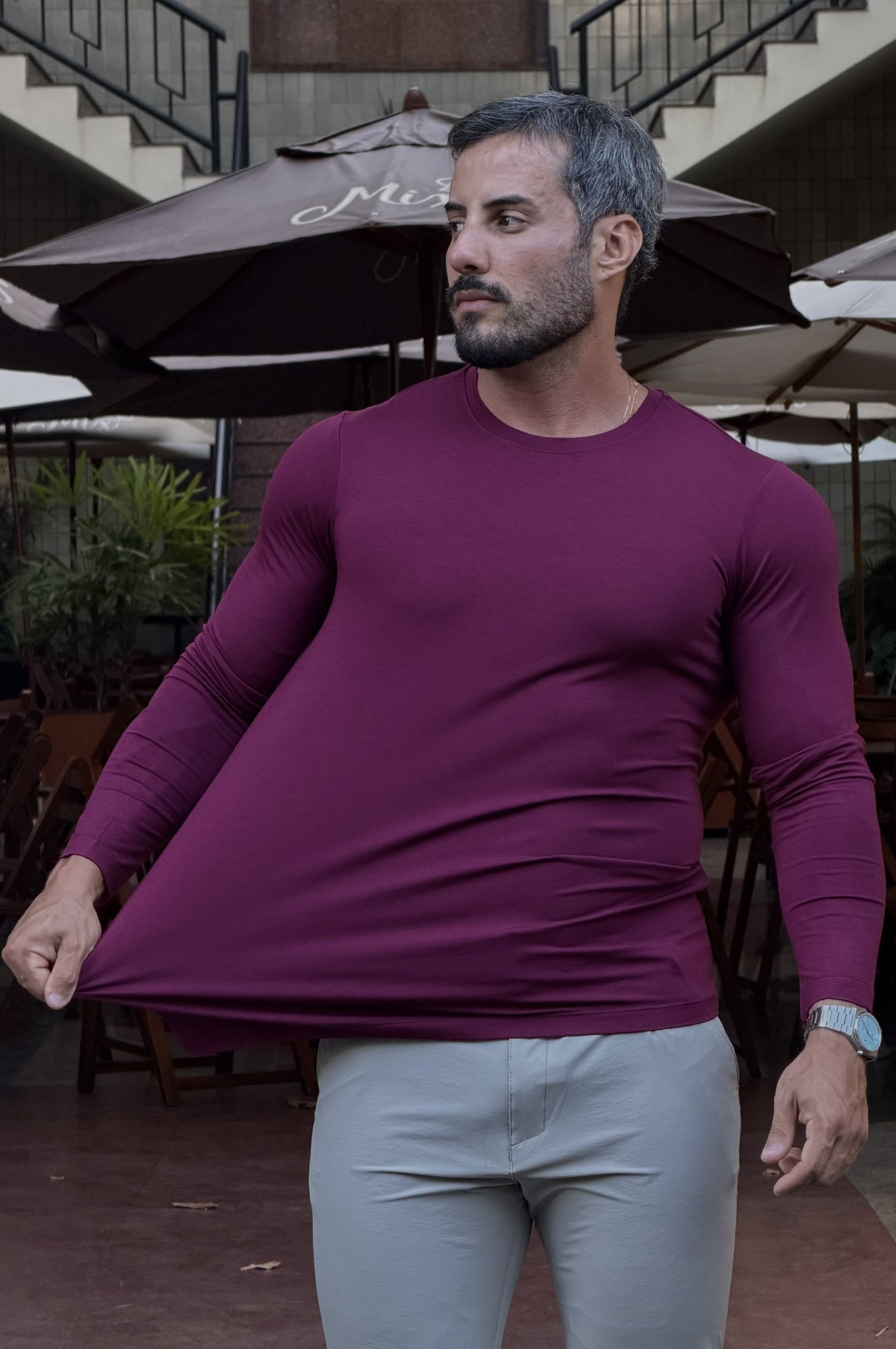 Camiseta Essential Manga Longa - Up