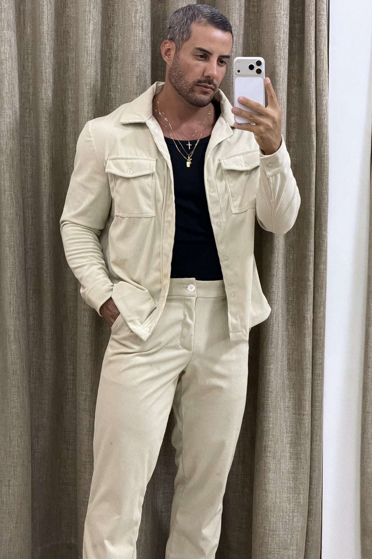 Conjunto Cotelê Rocco - Up