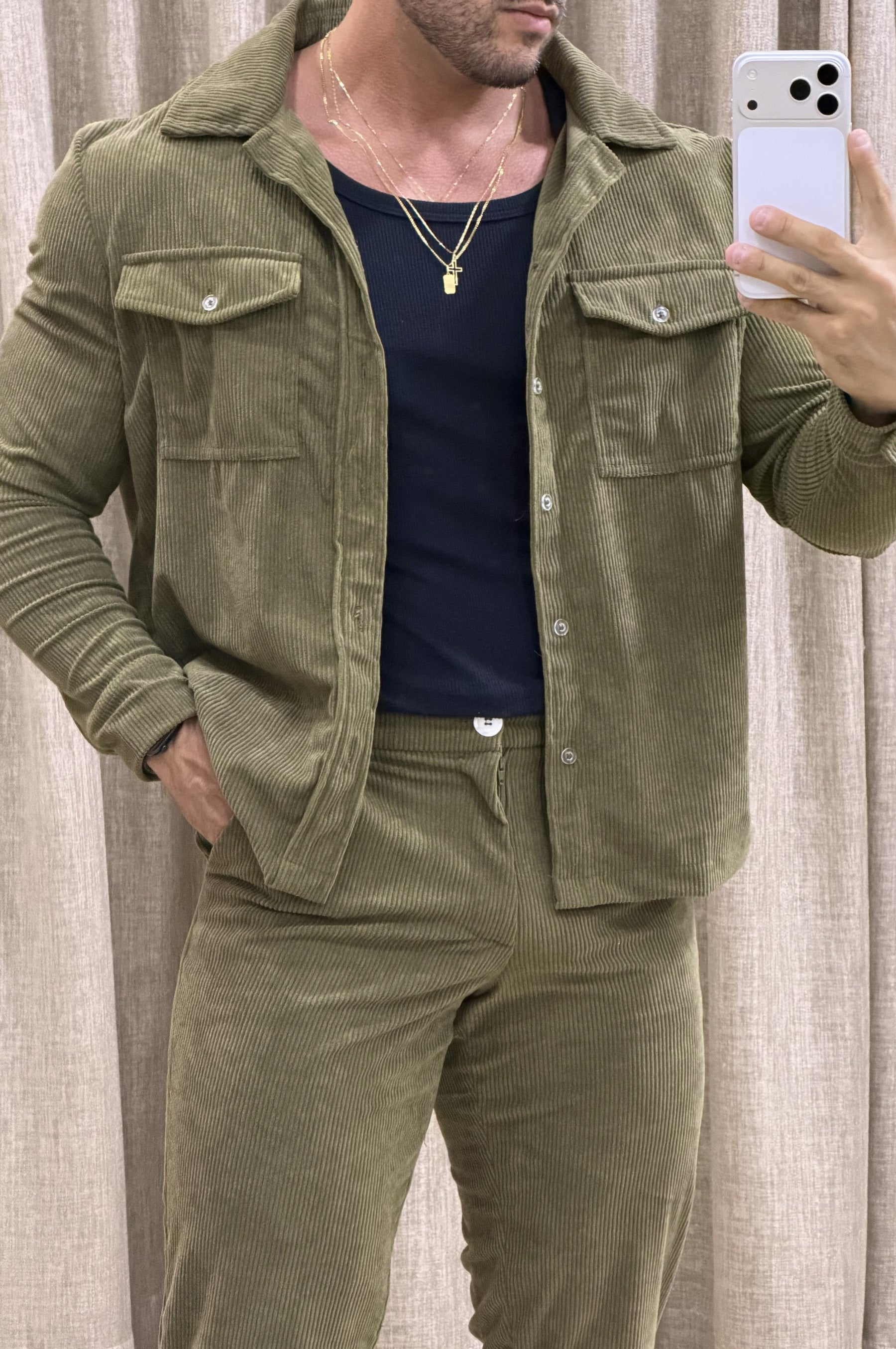 Conjunto Cotelê Rocco - Up