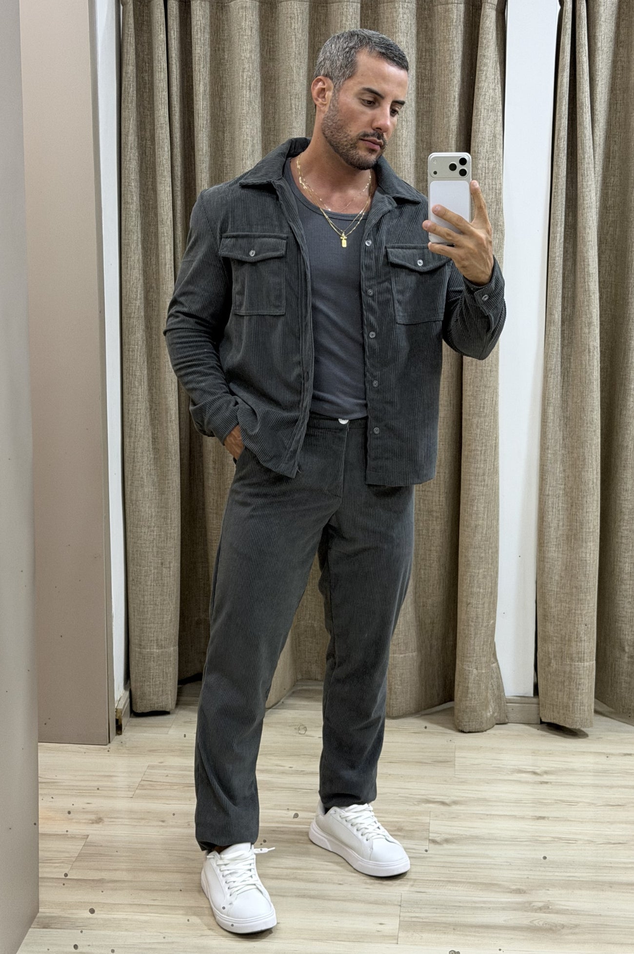 Conjunto Cotelê Rocco - Up