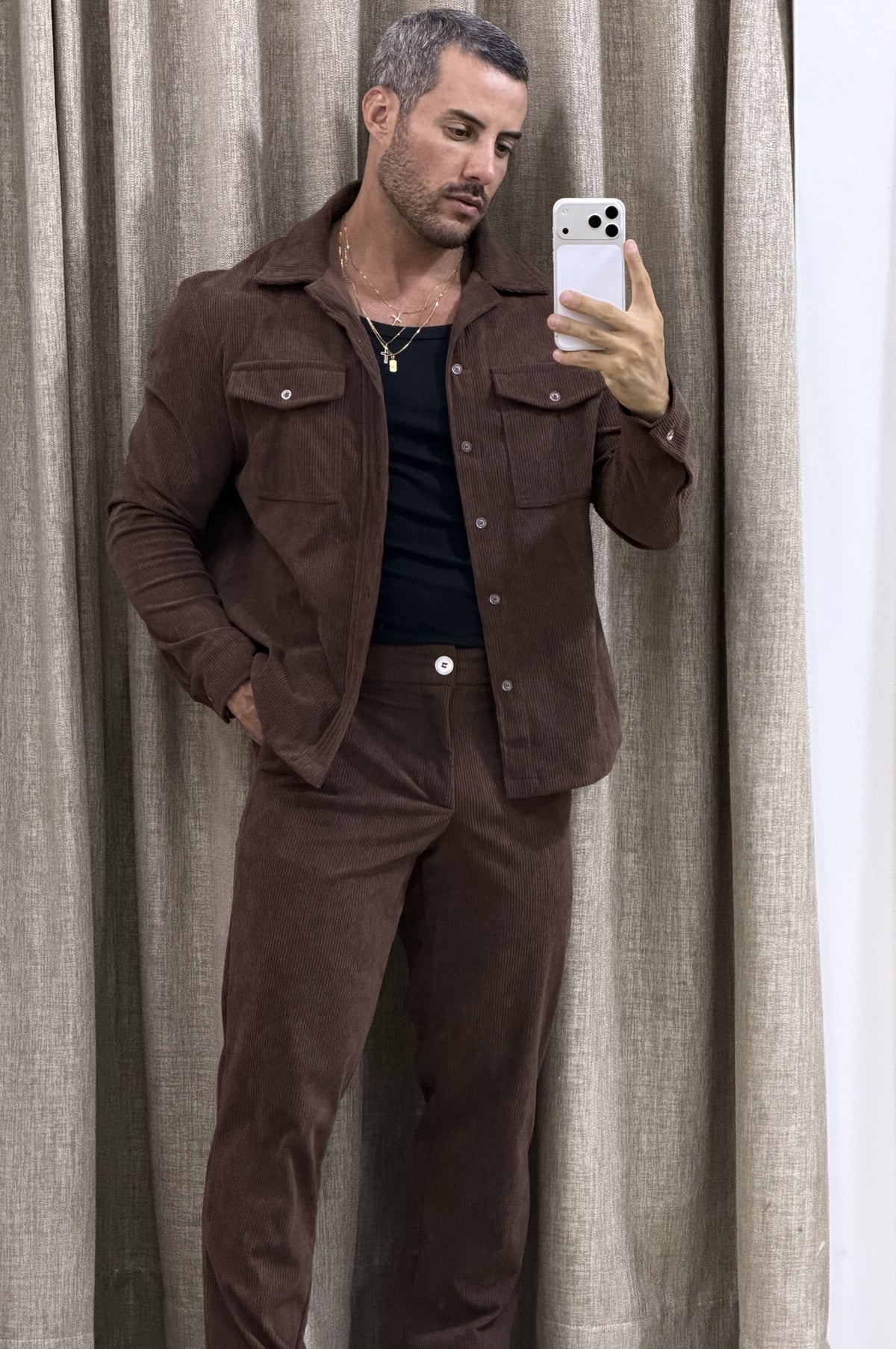Conjunto Cotelê Rocco - Up