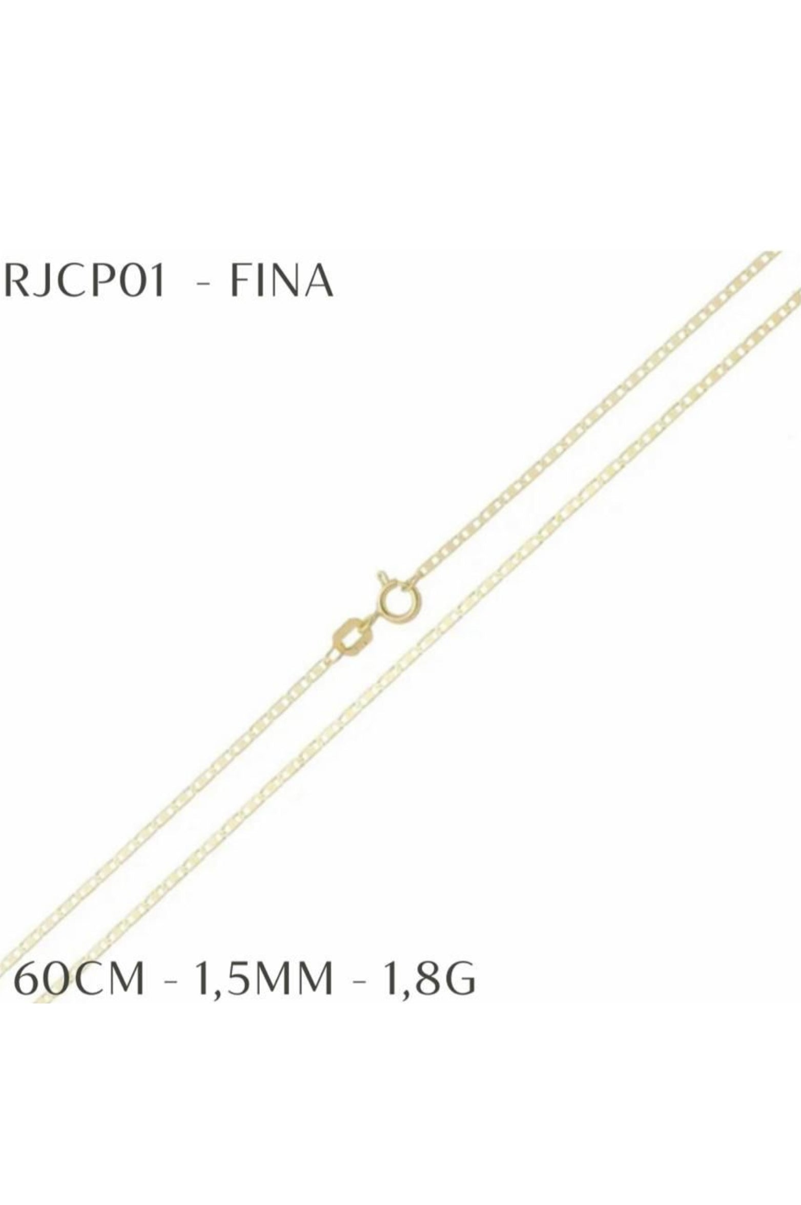 Corrente Diamantada em ouro 18k