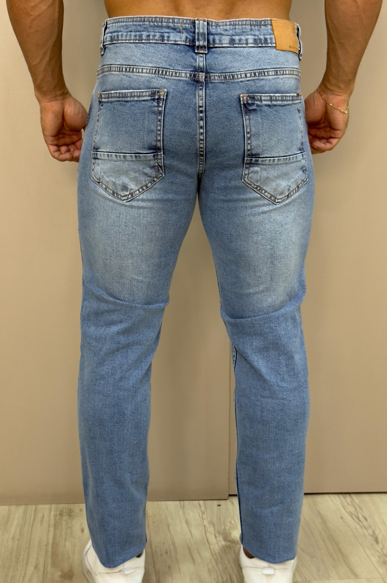 Jeans Delavê Slim - Up
