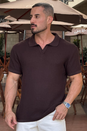 Camisa Polo Old Money Tricot Texturizada - Up