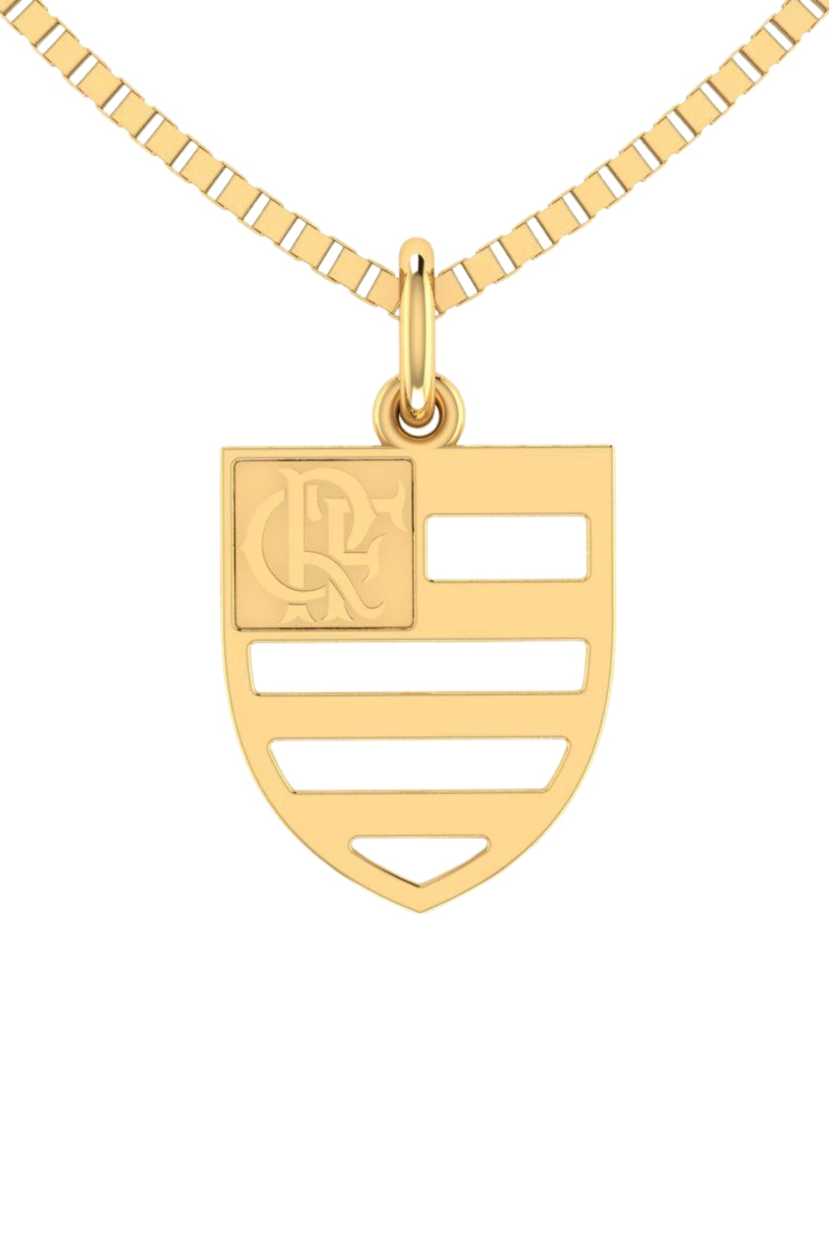Pingente Flamengo Escudo