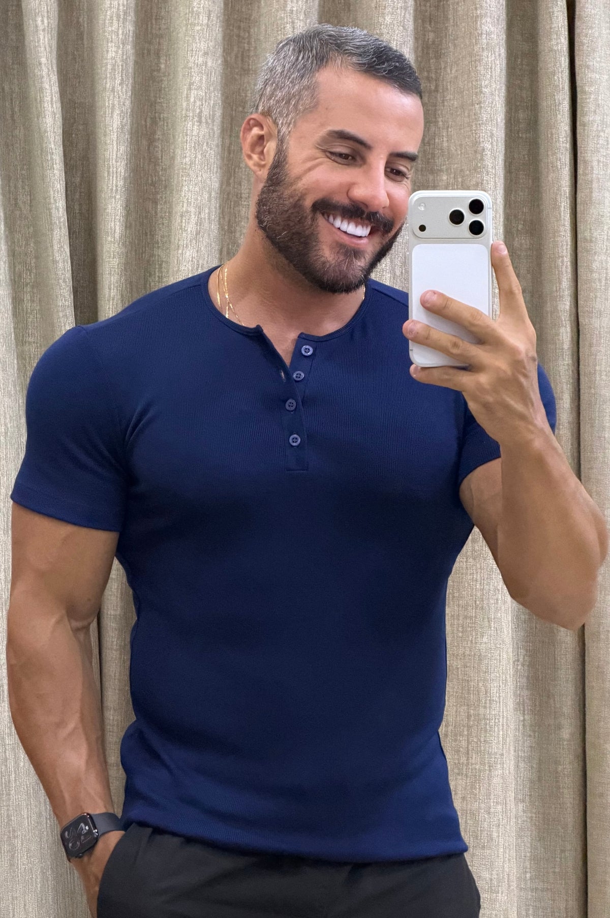 Camiseta Henley - Up