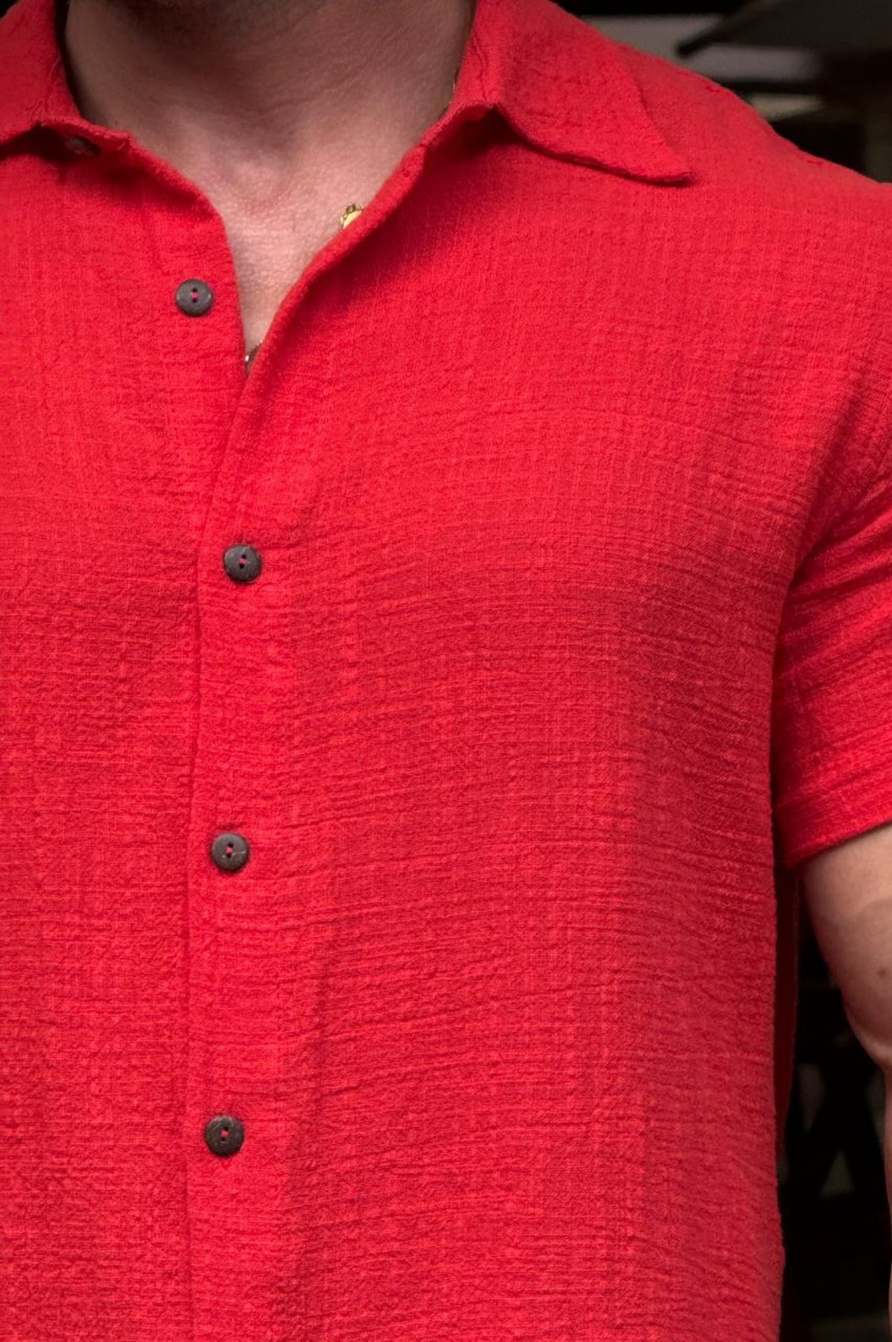 Camisa Rústica Manga Curta - Up