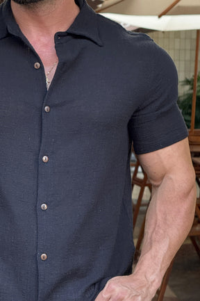 Camisa Rústica Manga Curta - Up