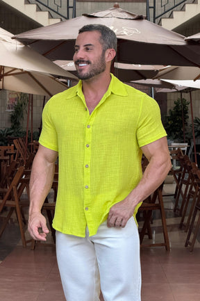 Camisa Rústica Manga Curta - Up