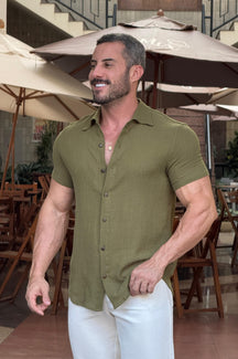 Camisa Rústica Manga Curta - Up