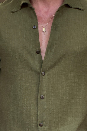 Camisa Rústica Manga Curta - Up