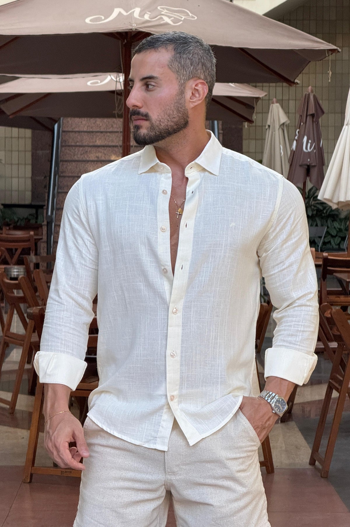 Camisa Social Solaris - Up
