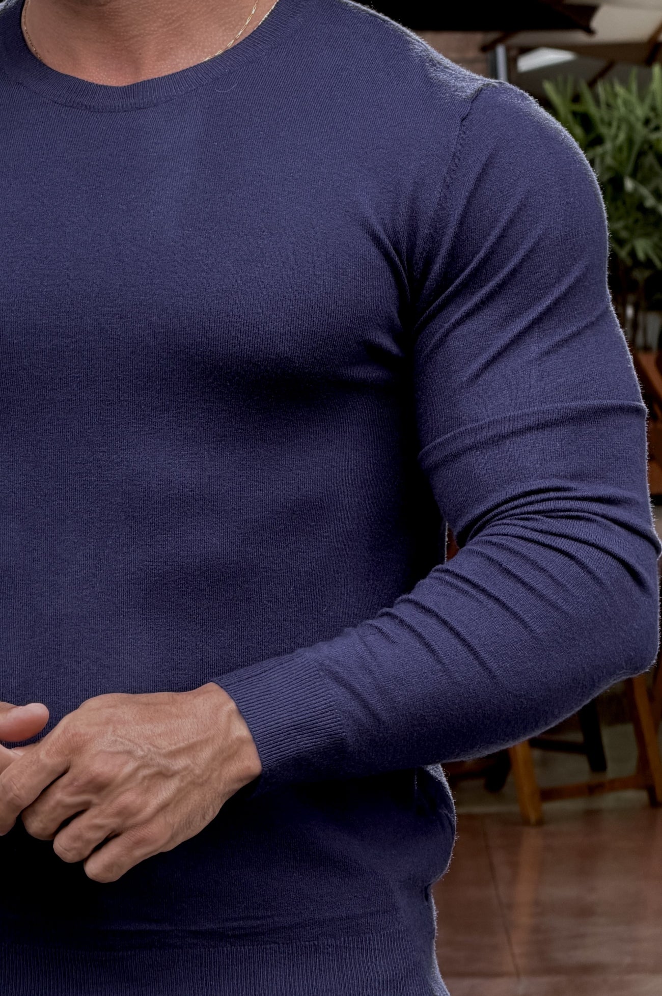 Tricô Alfa Slim Fit  - Up