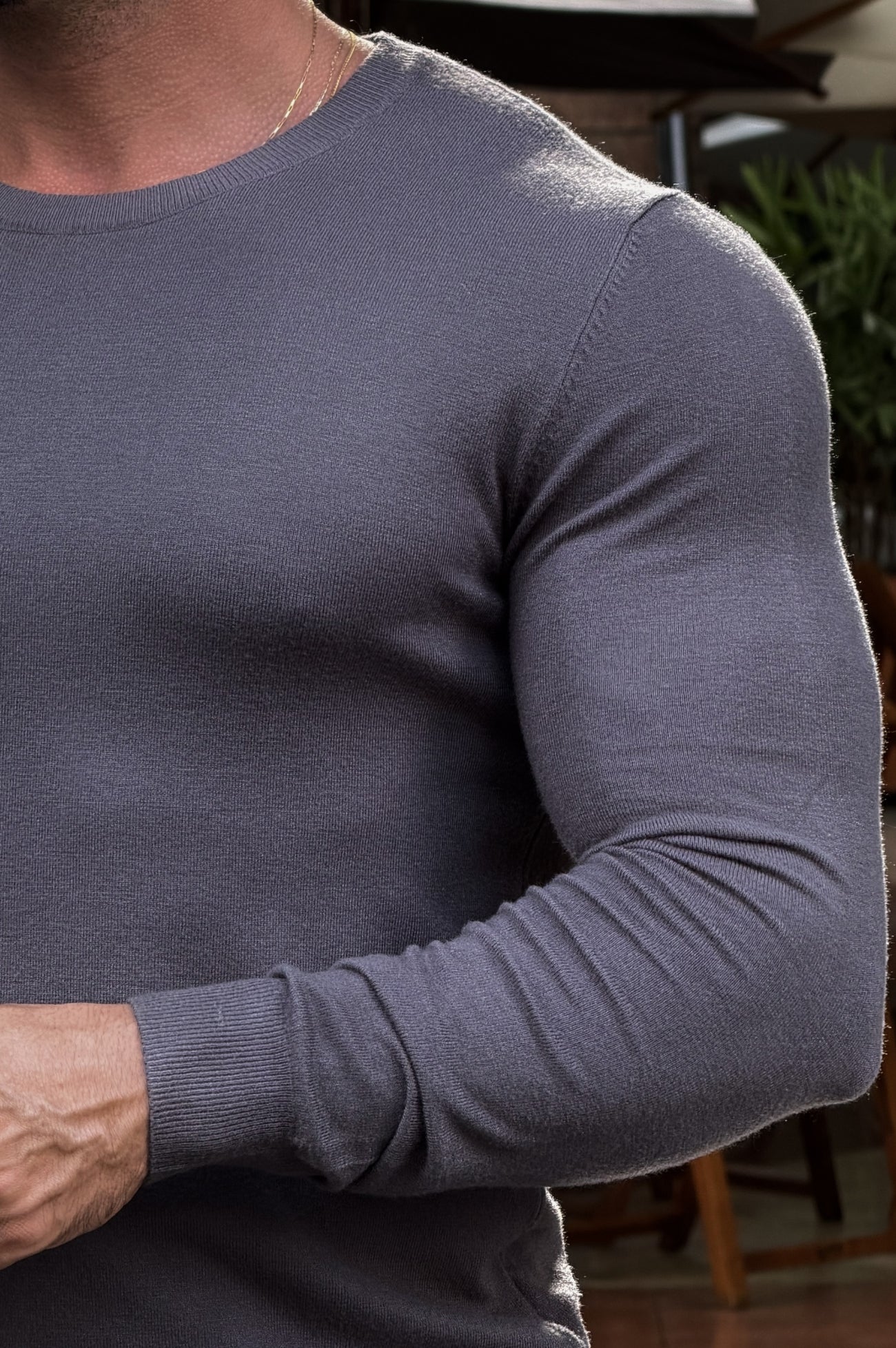 Tricô Alfa Slim Fit  - Up