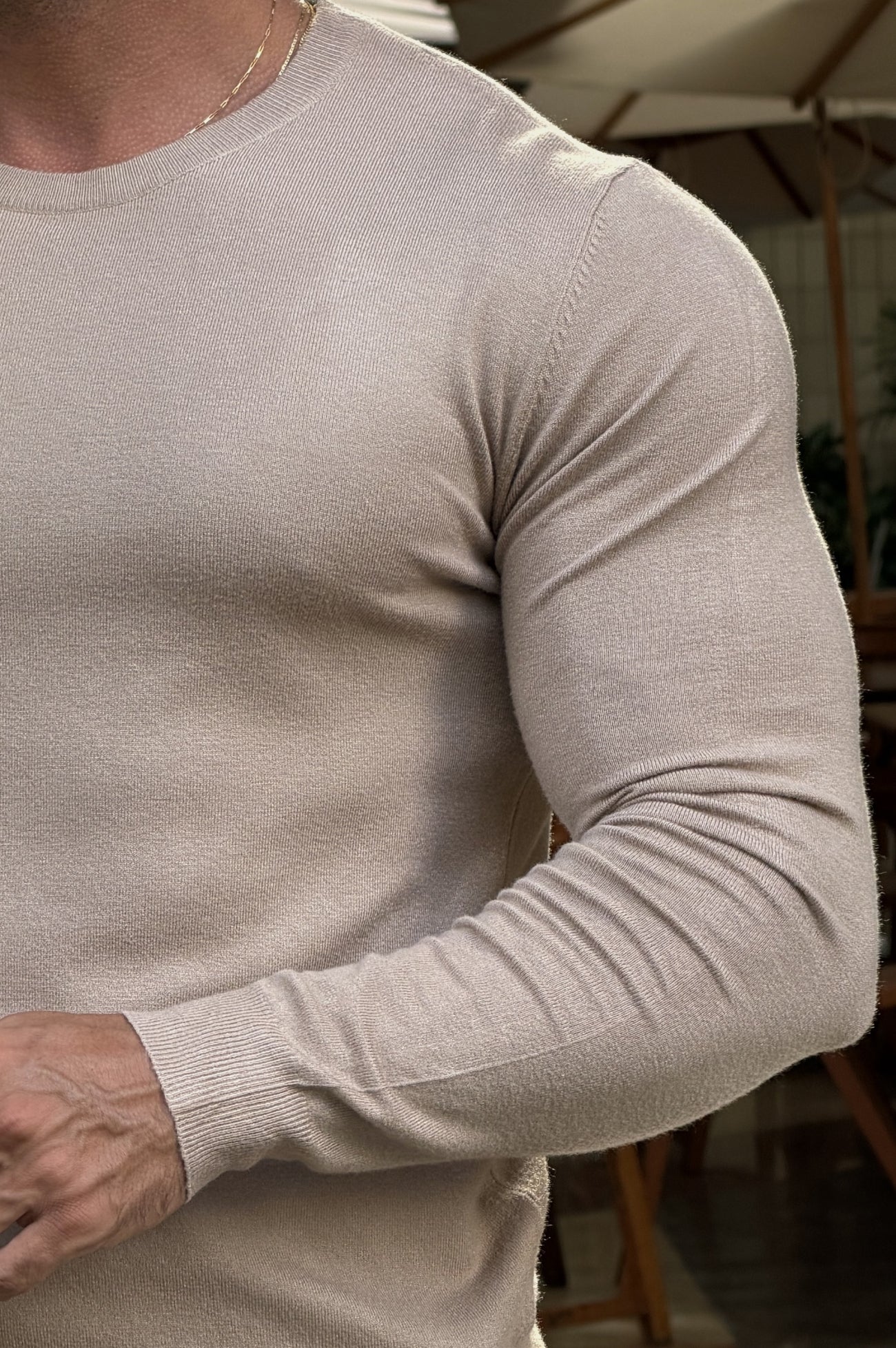 Tricô Alfa Slim Fit  - Up